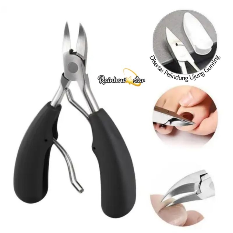 Gunting Kuku Jempol Kaki Anti Cantengan Nail Clipper Manicure Pedicure