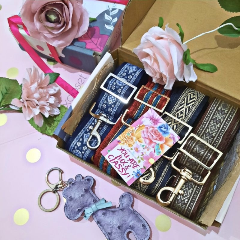 Kado Valentine Bucin Paket Tali Tas Premium