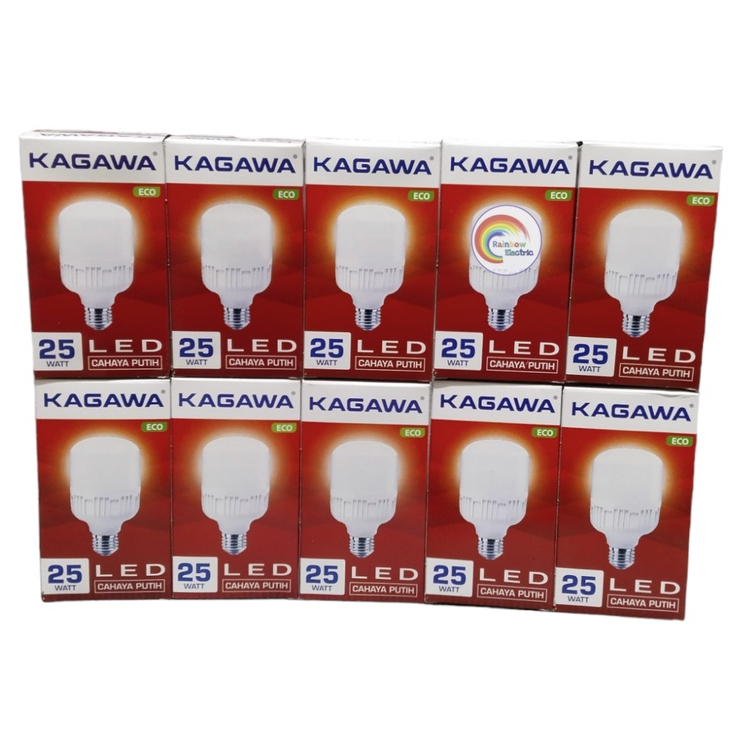 Paket 10 Pcs Kagawa ECO Lampu LED Capsule 25 Watt