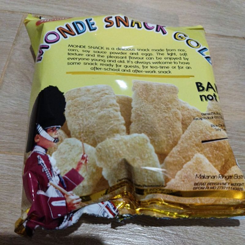 

Monde Snack Gold 30g