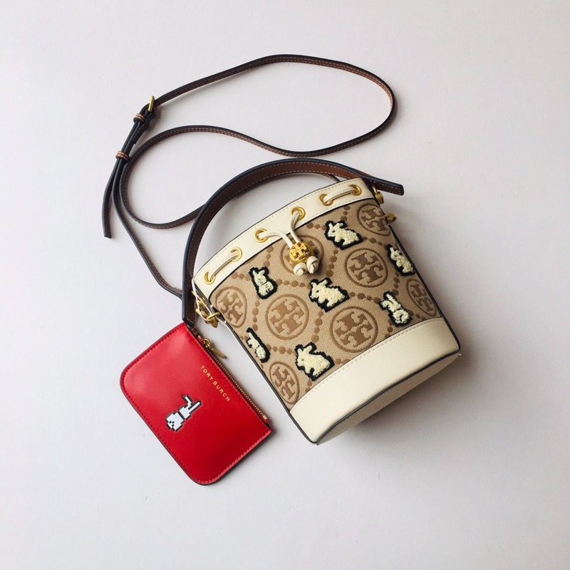 Tory Burch Lucky Rabbit Bucket Bag TB143230