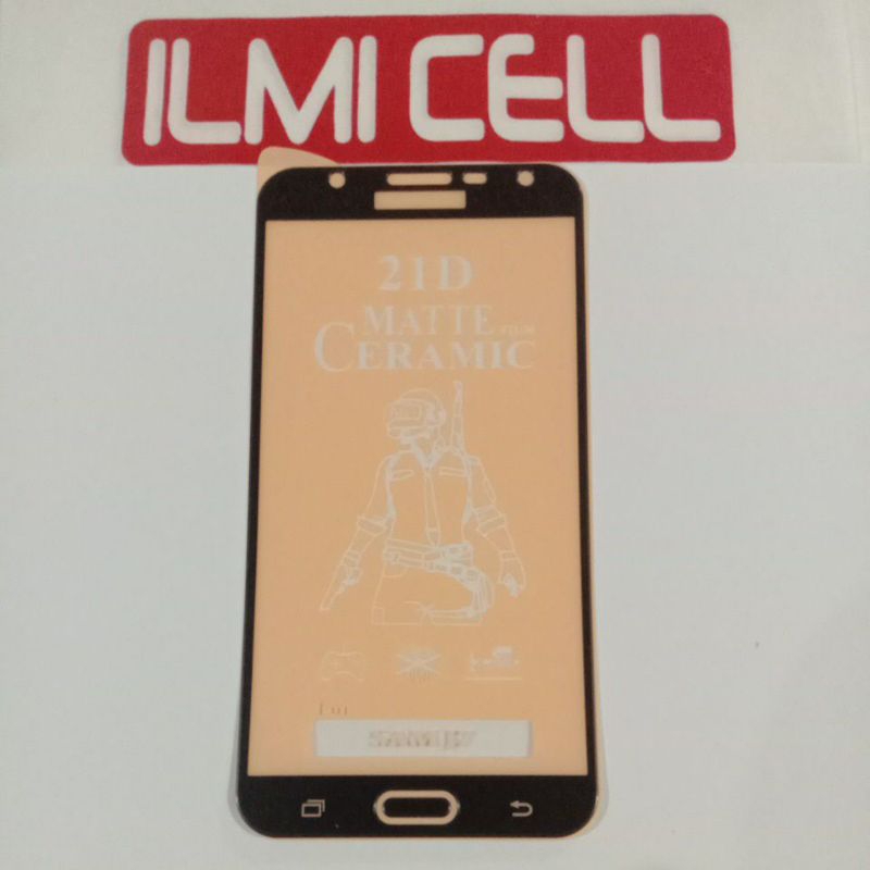 ANTI GORES SAMSUNG J7 - J7 2015 / J7 CORE / J7 NXT CERAMIC  MATTE (bukan kaca)