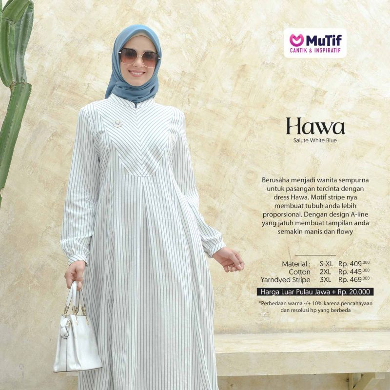 MUTIF GAMIS HAWA BLUE