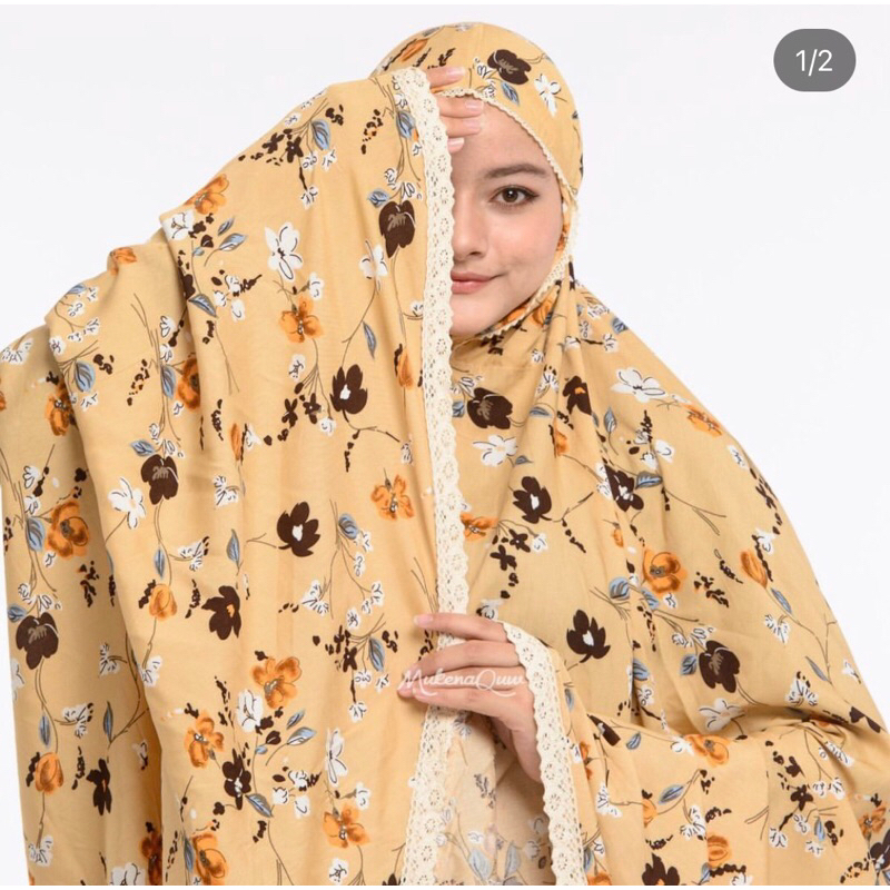 mukena rayon twill premium