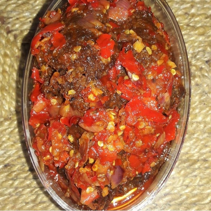 

Dendeng Balado Lamak bana (ukuran 500gr)