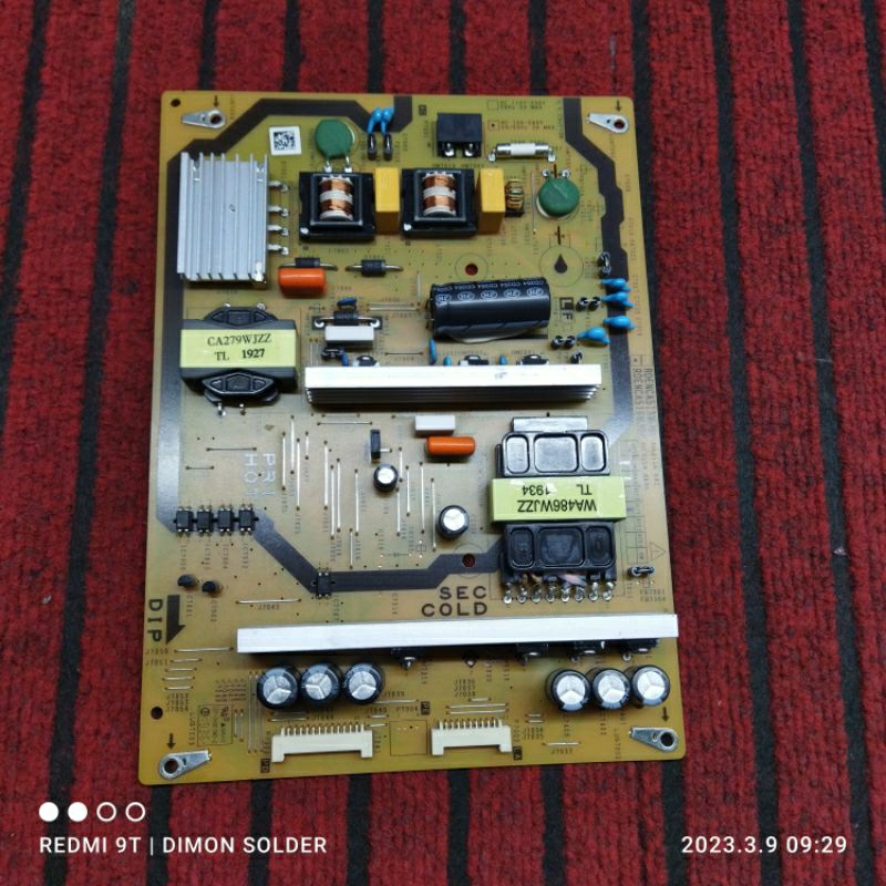 PSU POWER SUPPLY TV SHARP 2T-C50BG1I - 2T C50BG1I - 2T C50BG1