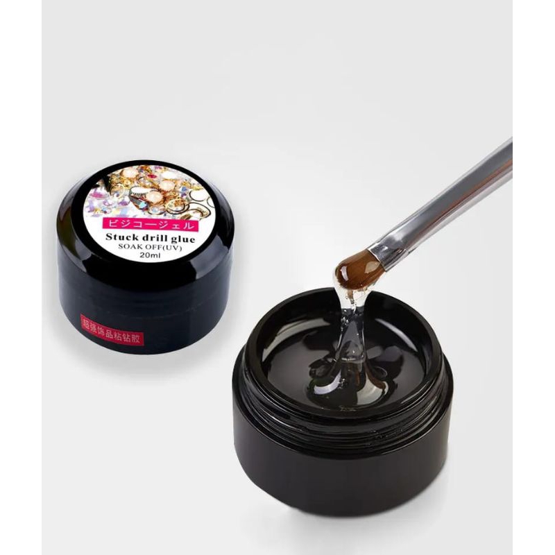 CM033 Aksesoris Kuku/Sticking Drill Glue Nail Art