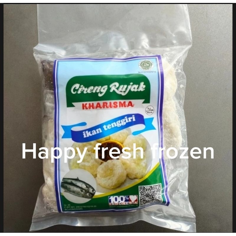 

Rujak Cireng Kharisma Ikan Tenggiri Beku Frozen isi 20