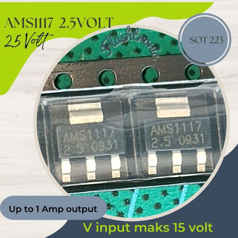 AMS1117 2.5 Volt smd SOT 223