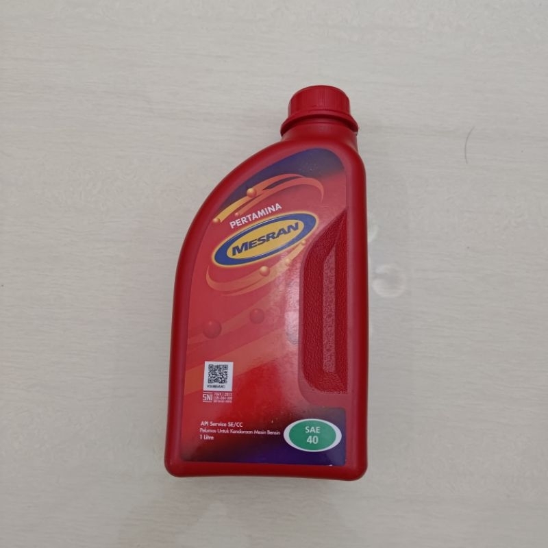 OLI MESRAN 40 OIL MESIN PERTAMINA SAE 40 1L 1 LITER