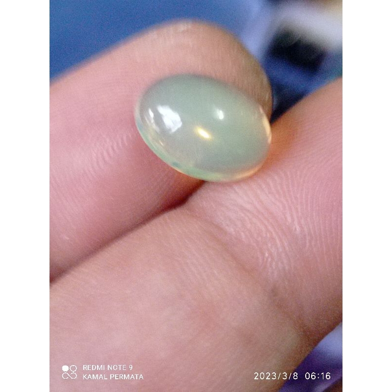 natural barjad api (natural white opal)