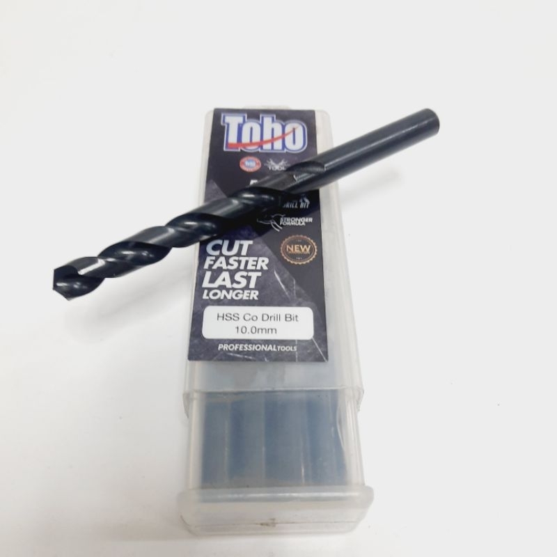Mata Bor HSS CO 10 MM TOHO