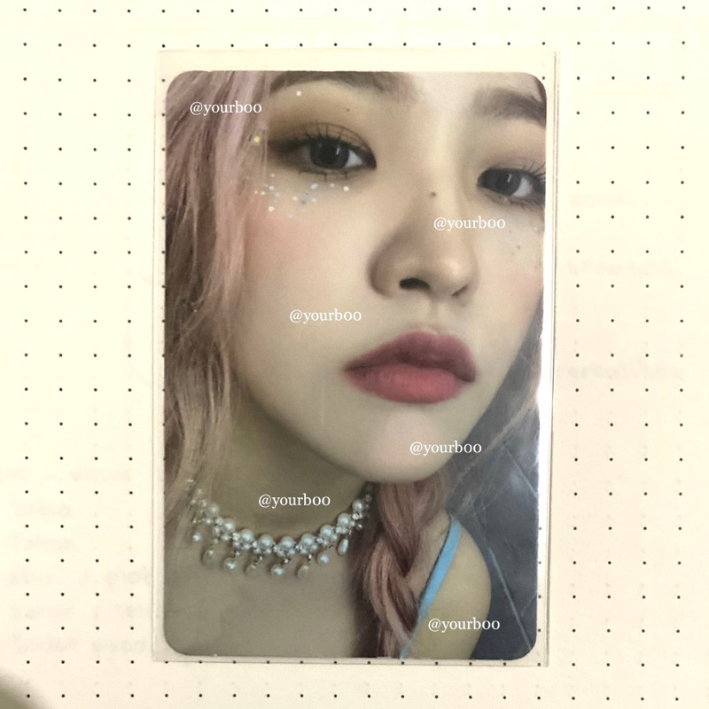 Photocard Yeri Red Velvet Finale Zoom PC