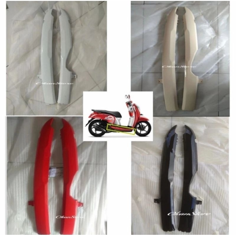 dek cover body bawah Scoopy fi 2013 - 2016