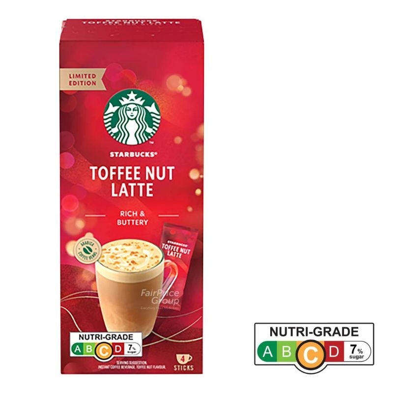 

Starbucks Instant Coffee ISI 4- Toffee Nut Latte