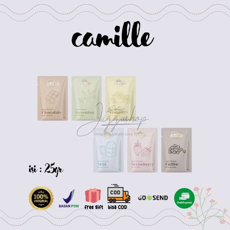 BPOM 25gr Masker Camile Beaute | Camille Beaute | Camilebeaute | Camillebeaute