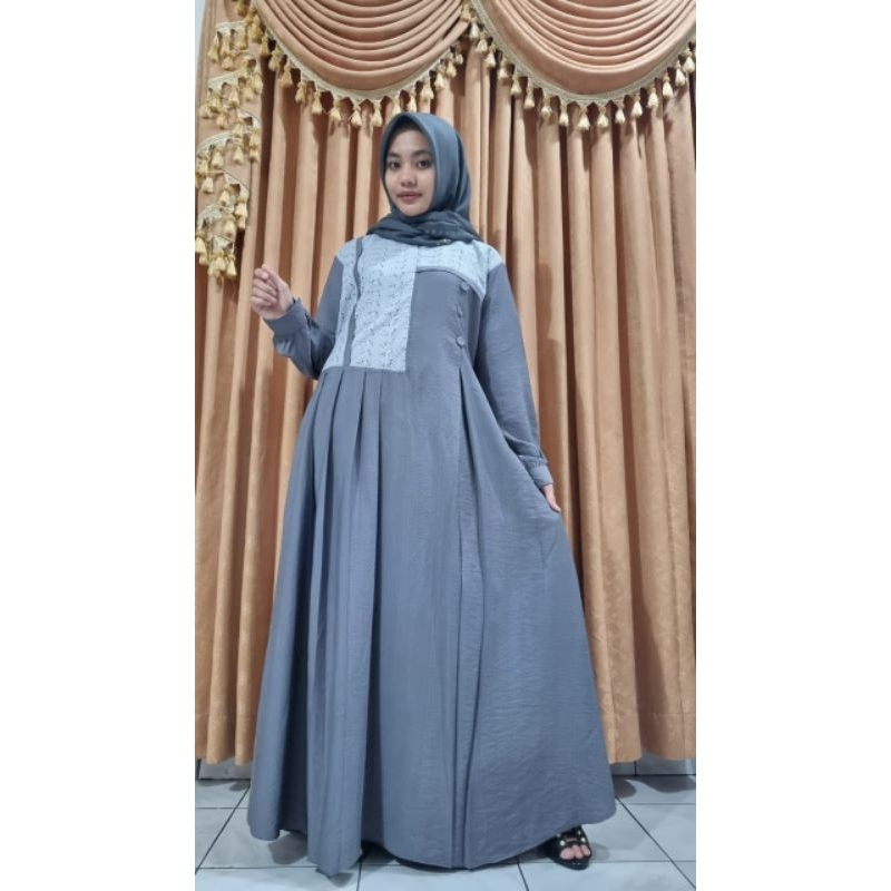 gamis pololinen mix barukat
