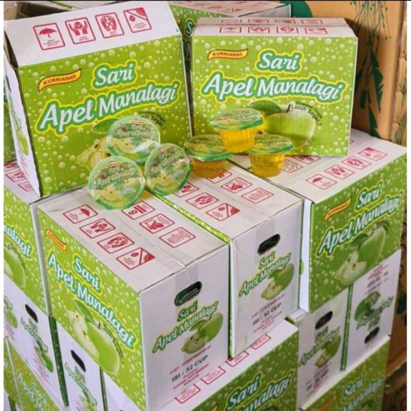 

SARI APEL MANALAGI KHAS MALANG ISI 32 CUP MINUMAN KEKINIAN SARI APEL