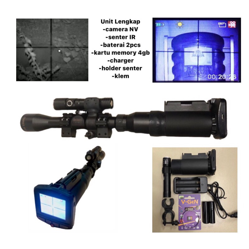 kamera Night vision - nightvision - berburu - scope malam