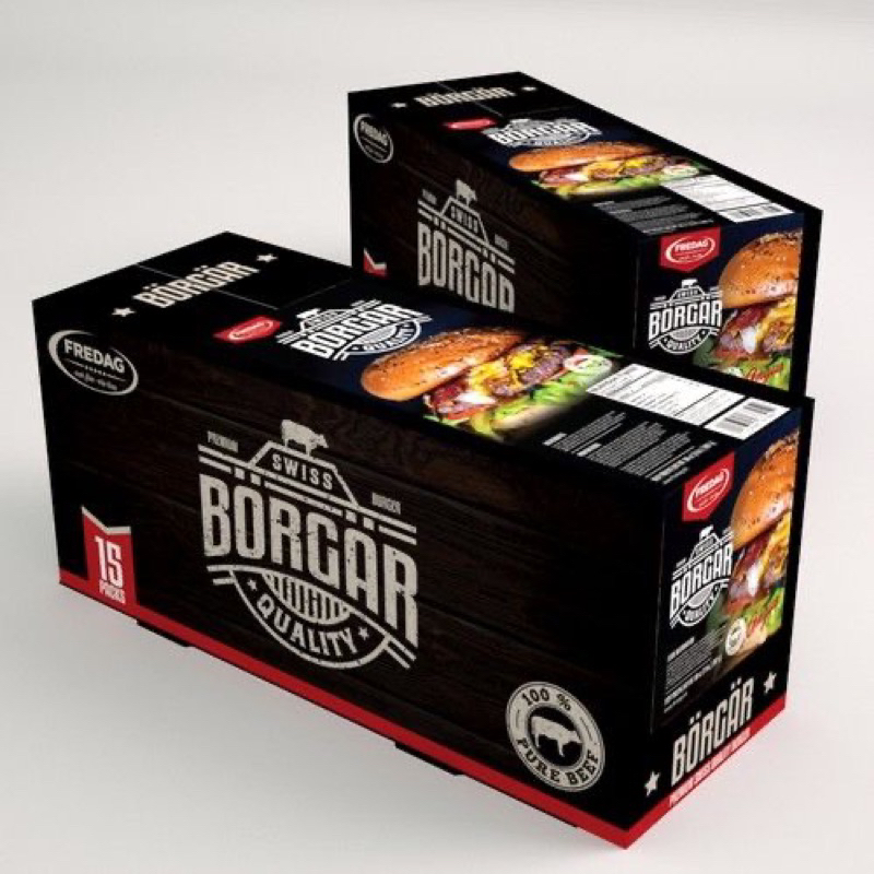 

Burger frozen - borgar (24pack)