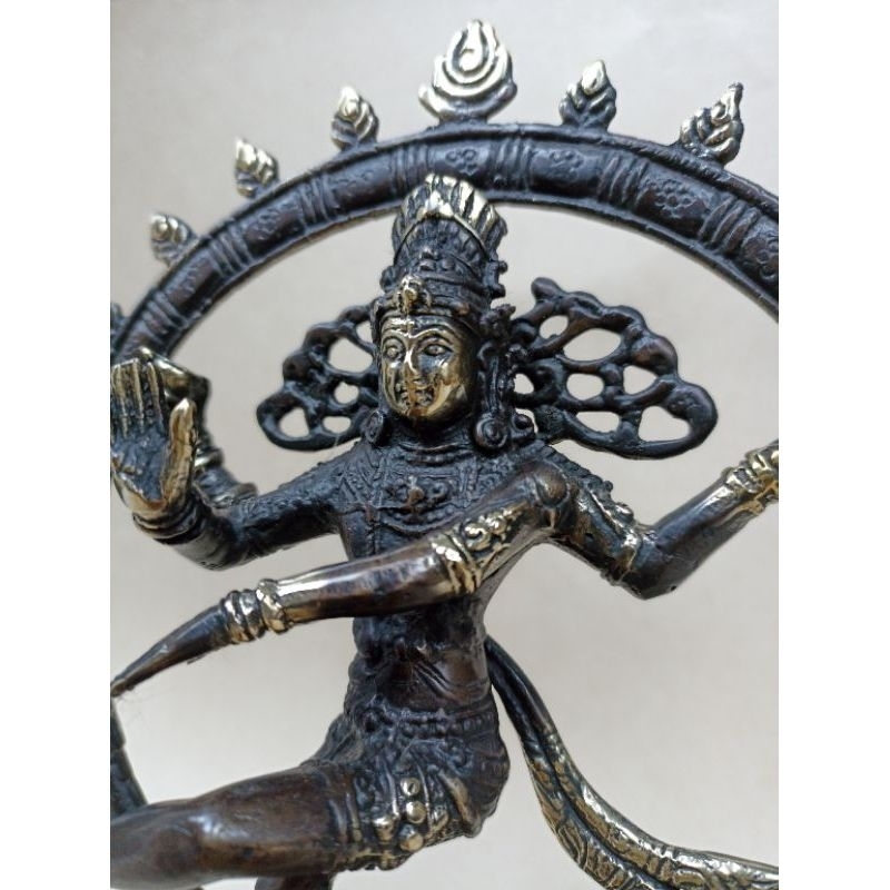 Patung Siwa Nataraja Shiva Nataraj Lord of Dance 20cm