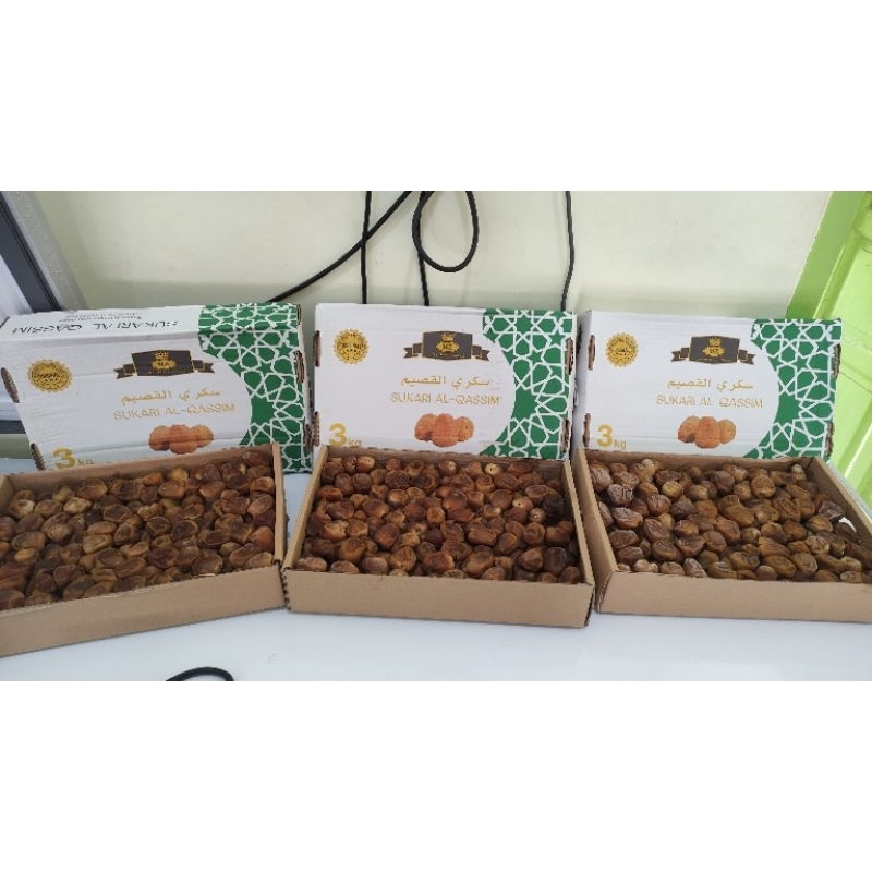 

Kurma Sukari Premium Original Arab Saudi Repack 250gr