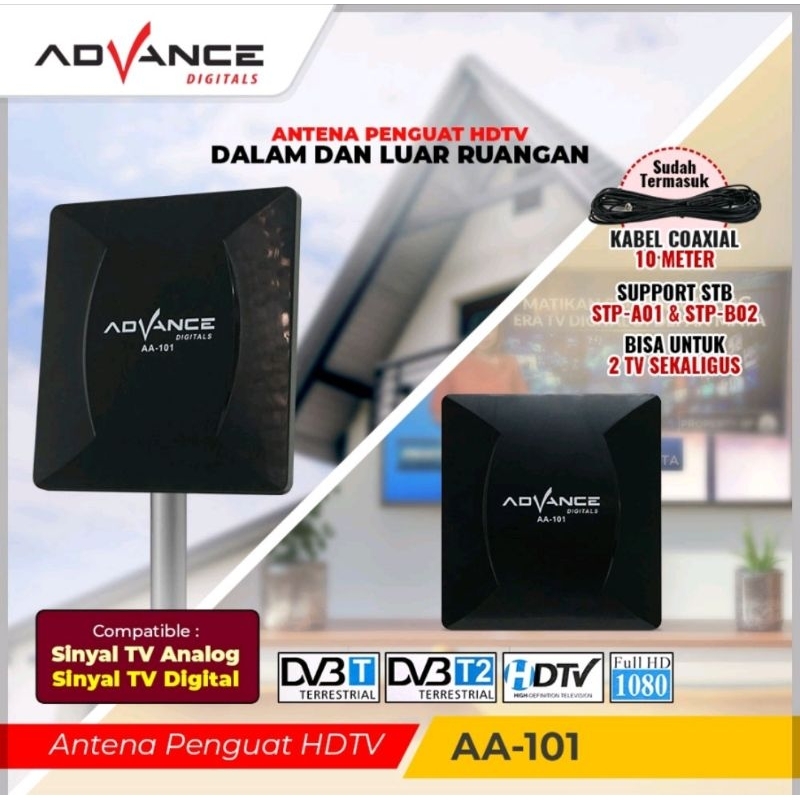 READY Antena TV Indoor Outdoor Digital Advance