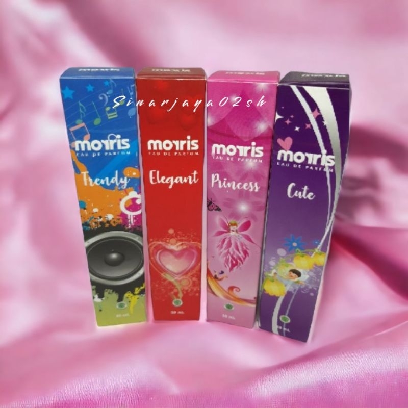 PARFUM MORRIS 4 VARIAN EDP  PARFUM 50ml MORIS ORIGINAL BPOM