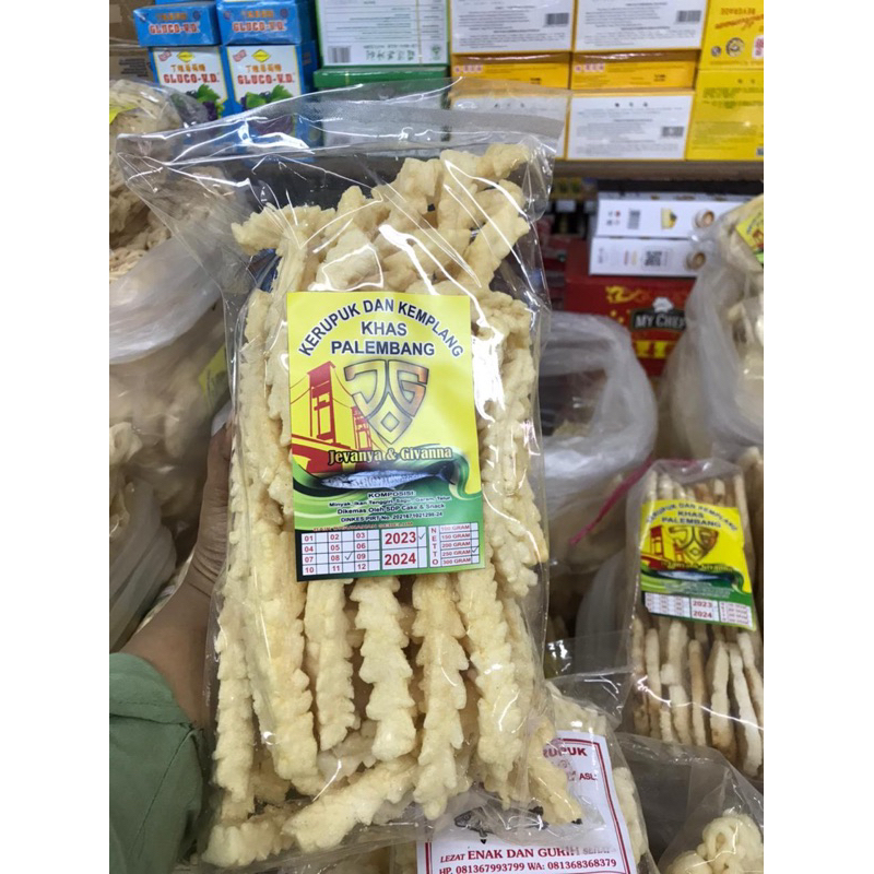 

Kerupuk dan Kemplang Stick 250gr