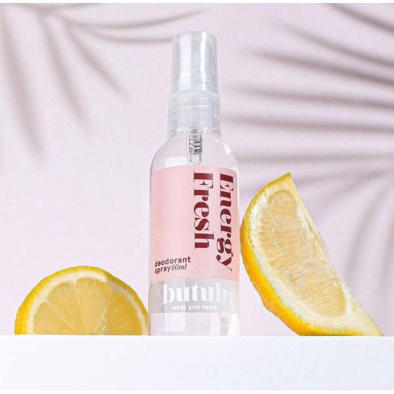 butuh deodorant spray 60 ml energy fresh