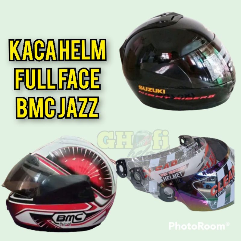 kaca helm full face BMC jazz/PNP MDS 201/indek full face/Gm cruiser
