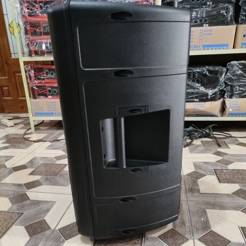 Box Speaker Monitor Kosongan Fiber Plastik 15inch Bahan Tebal