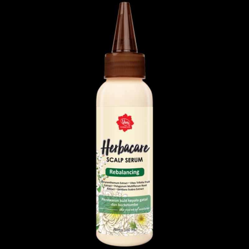 Scalp Serum Nourishing Herbacare Viva Perawatan Kulit Kepala Normal Kering Rontok Gatal