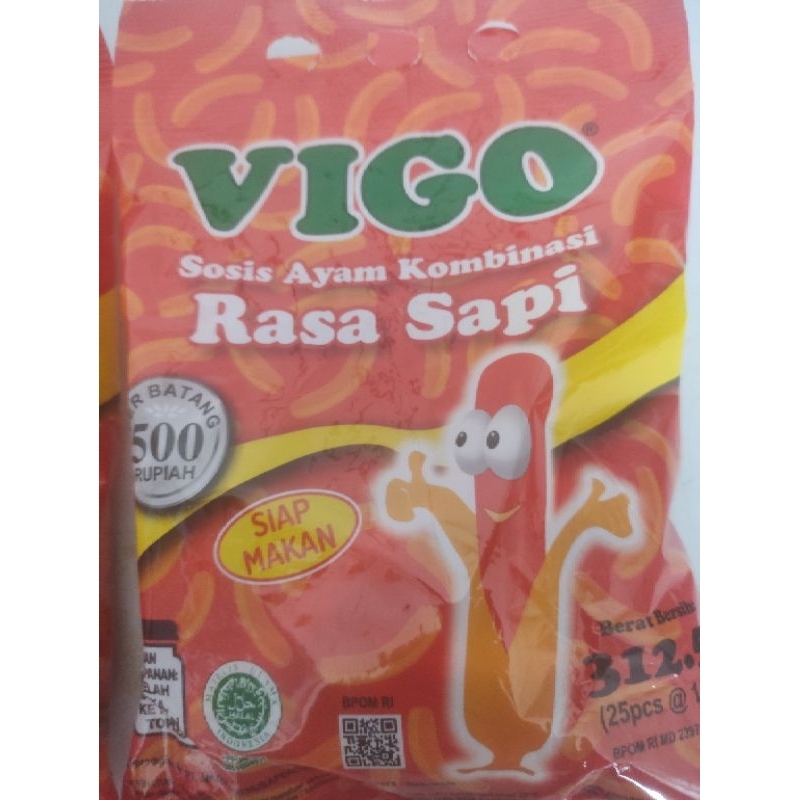 

Sosis Ayam VIGO siap Makan Rasa Sapi