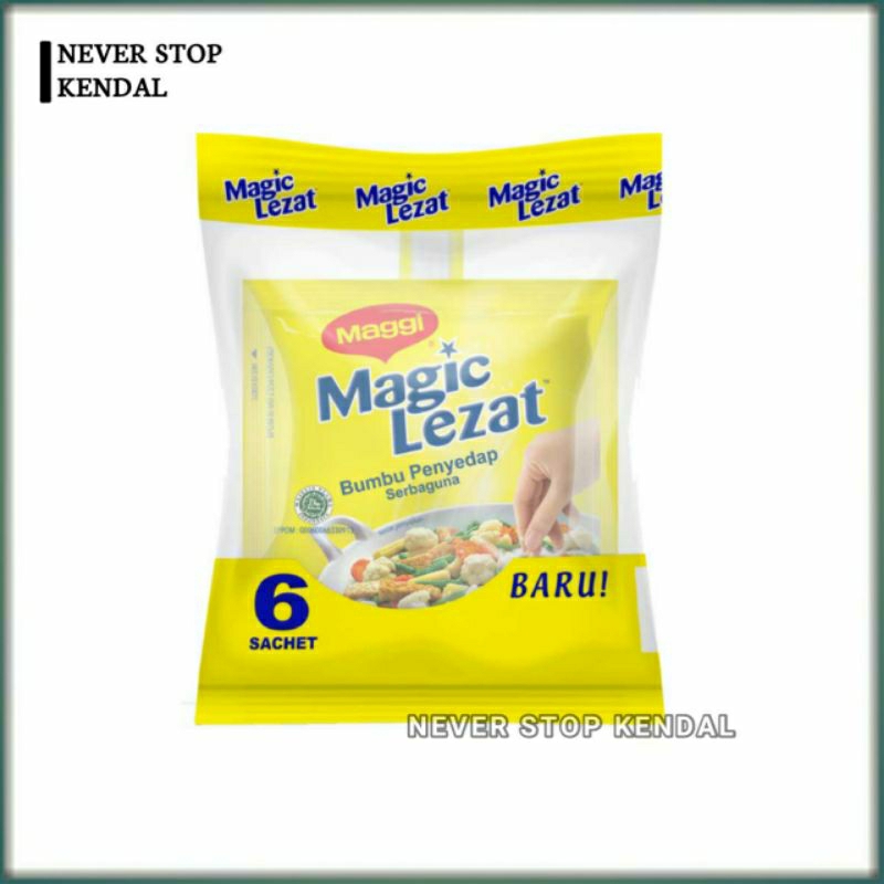 

Megic Lezat Bumbu Penyedap Serbaguna 6 Sachet