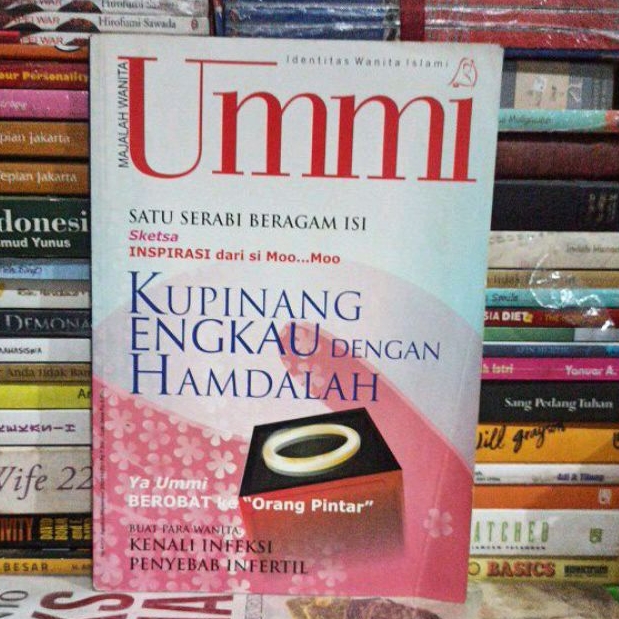 MAJALAH WANITA UMMI ORIGINAL NO.4/XVI Agustus - September 2004/1425H bekas