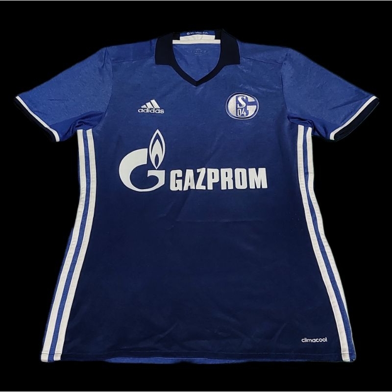 Jersey Schalke 04 Home 2016-2017 Huntelaar Liga Jerman Original Adidas