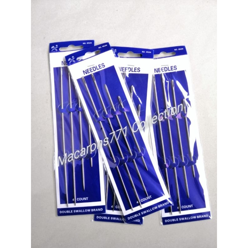 Jarum Jahit Tangan Panjang 18cm Jarum Boneka Kasur Bantal