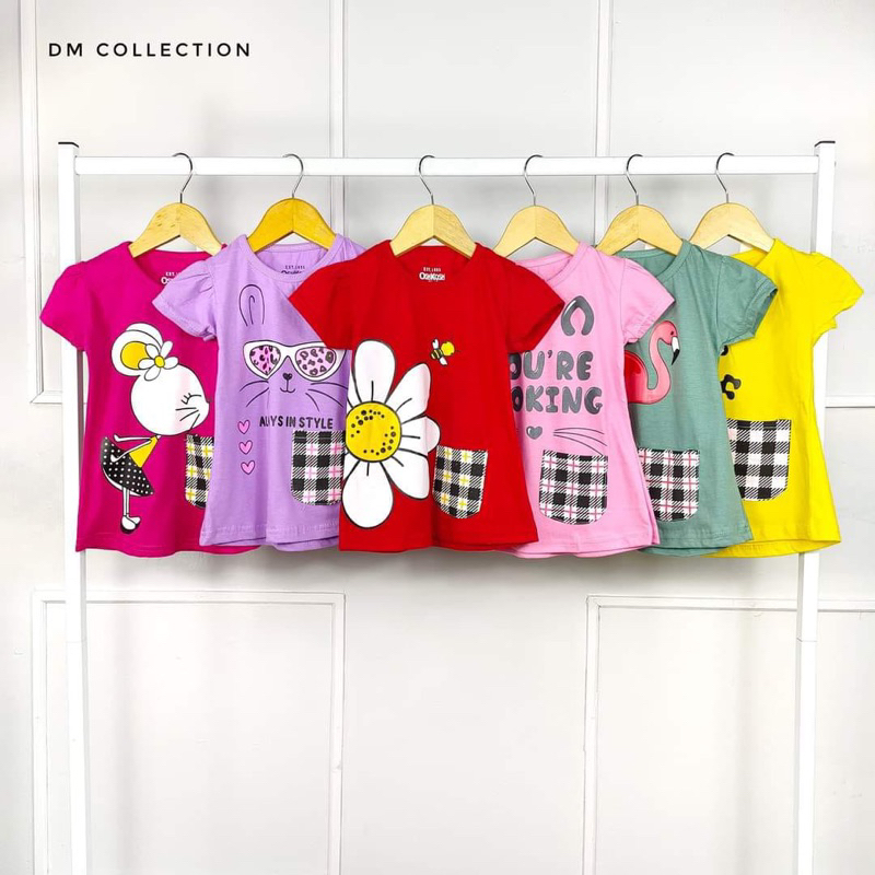 Kaos anak perempuan / baju atasan anak perempuan / kaos atasan anak perempuan / baju anak murah pere