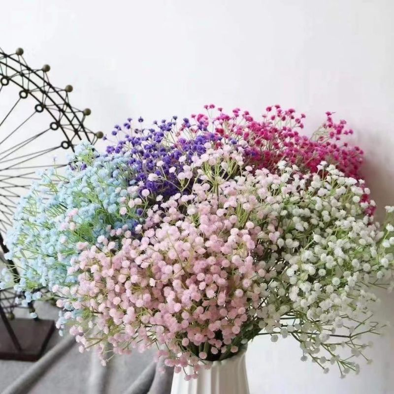 FG- Bunga Baby's Breath  Gyphsophila Colorull Dekorasi Rumah Buket Bunga Wedding