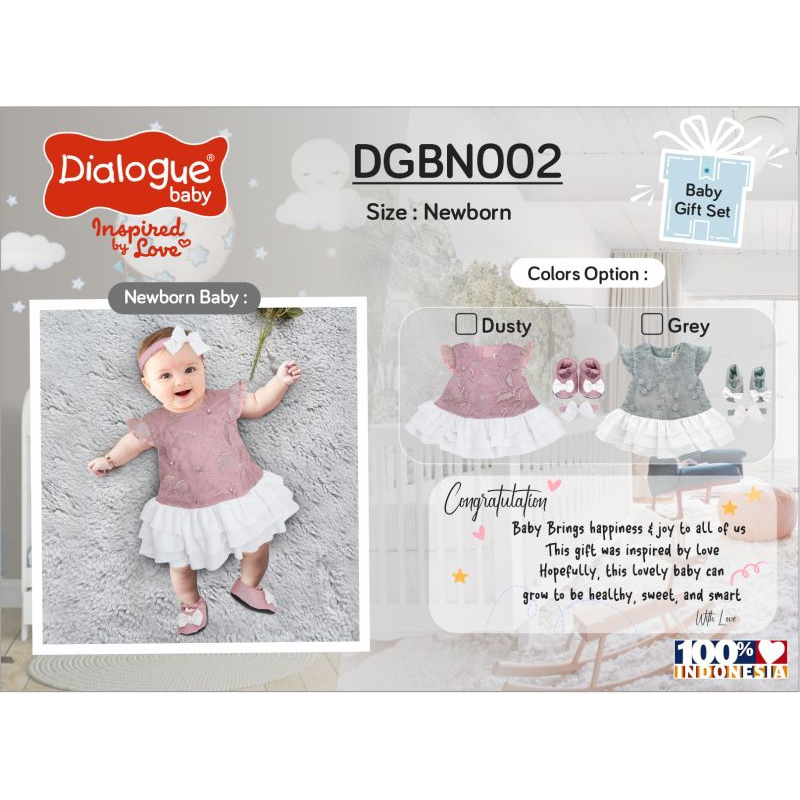 Dialogue Baby Giftset DGBN002