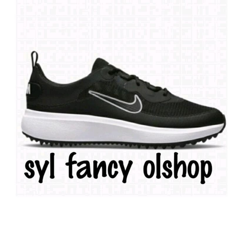 sepatu Nike Golf shoes Black Original 100%