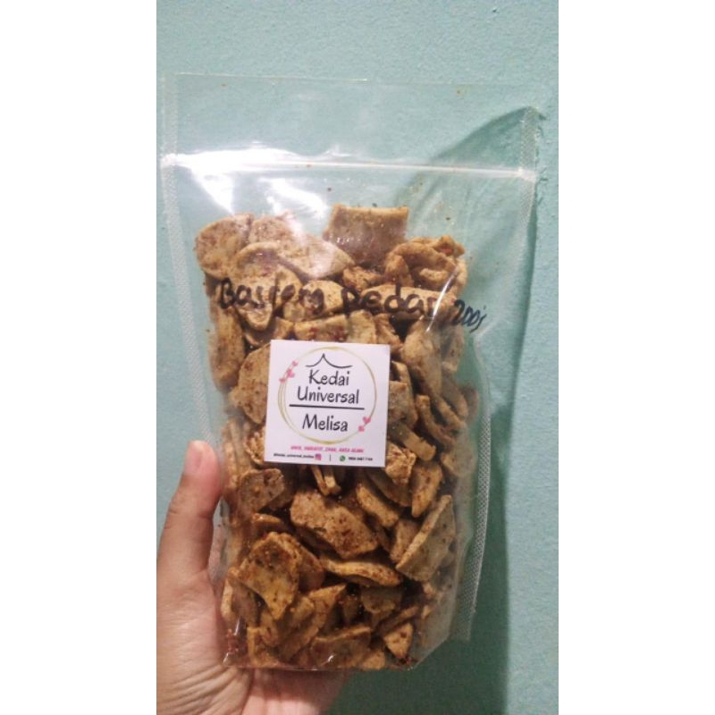 

Basreng original dan pedas. 100 g