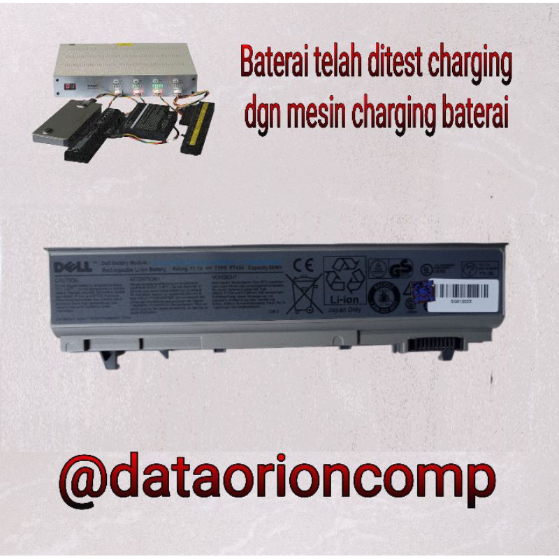 Baterai Battery Dell Latitude E6400 E6410 E6500 E6510 E8400