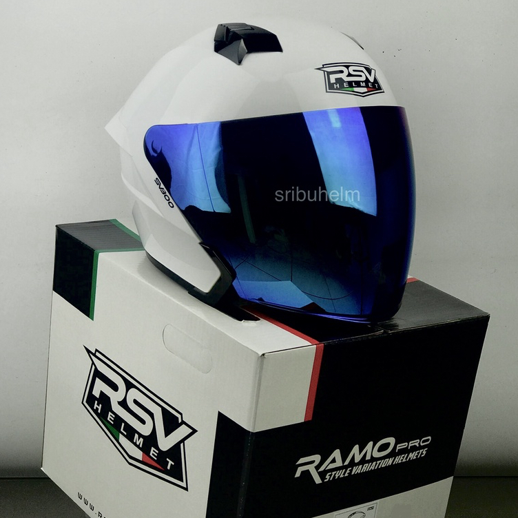Helm Halfface RSV SV300 Paket Ganteng