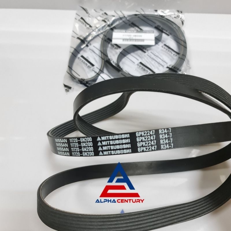 FAN BELT TALI KIPAS NISSAN XTRAIL T30 ORI GARANSI