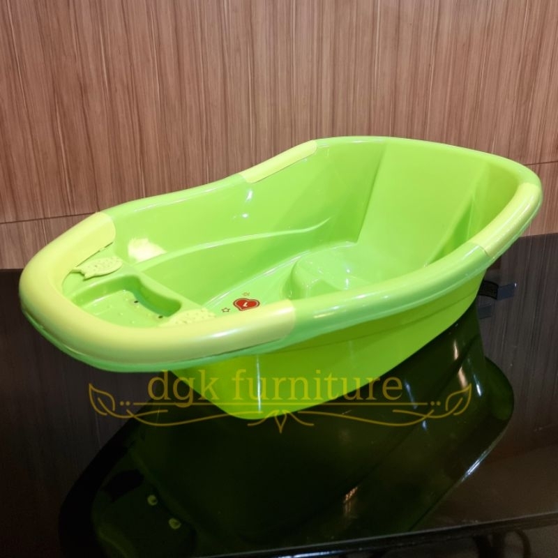 Bak Tempat Ember Mandi Bayi Babybath Baby Bath Bath Tub Bathtub Bathub Bayi Baby Plastik KARAKTER GAMBAR LUCU PINK HIJAU BIRU