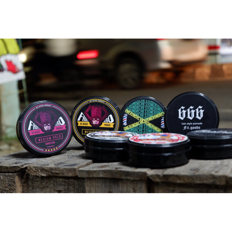 PAKET LUSINAN NEY Pomade 50g grosir Pomade oil based paket usahauntuk menjadi grosir paket usaha,,pa