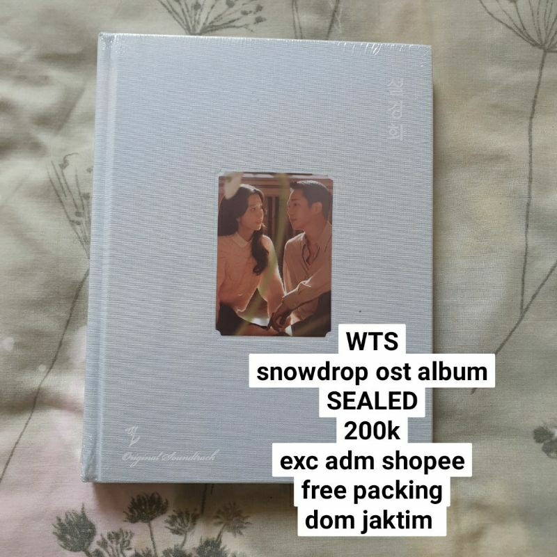 Ready Snowdrop OST ALBUM sealed jisoo jung haein solo me album only photocard poca pc blackpink bp c