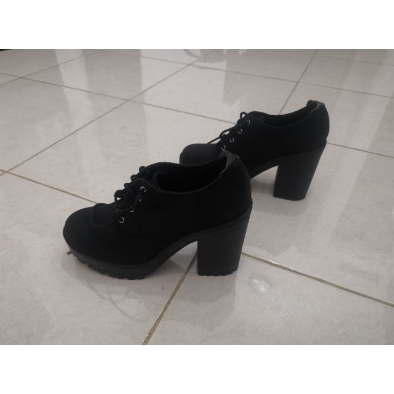 Sepatu boots wanita clearance h&m